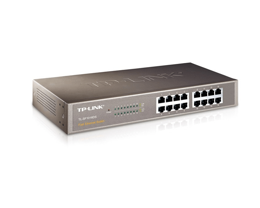 Switch Tp-Link 16 Puertos 10/100 - RJ45 Rack imagen 2