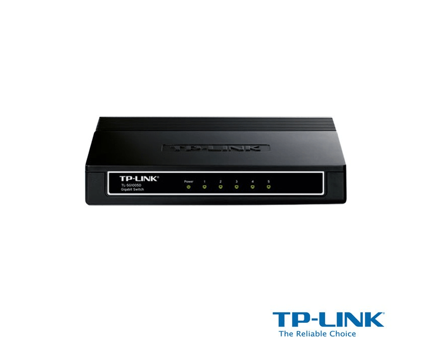 Switch Tp-Link 5 Puertos 10/100/1000 - RJ45