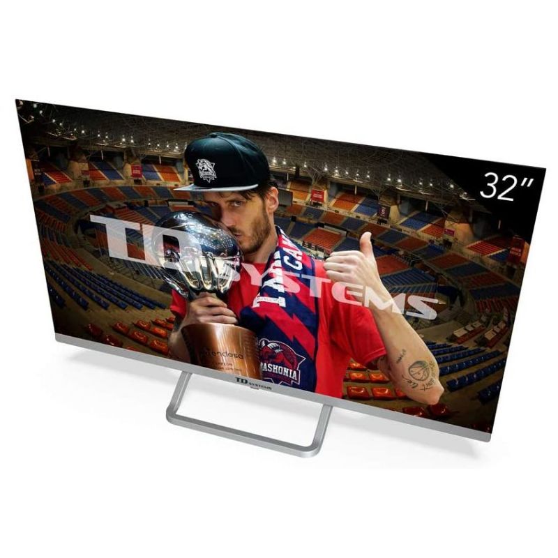 TD SYSTEMS K32DLX11HS Televisor 32" HD Smart TV Android TV Negro Plata imagen 2