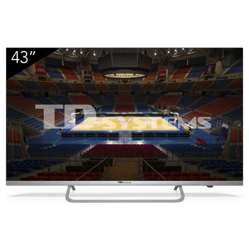 TD SYSTEMS K43DLX11US Televisor 43" Ultra HD 4K Smart TV Android TV Plata imagen 2