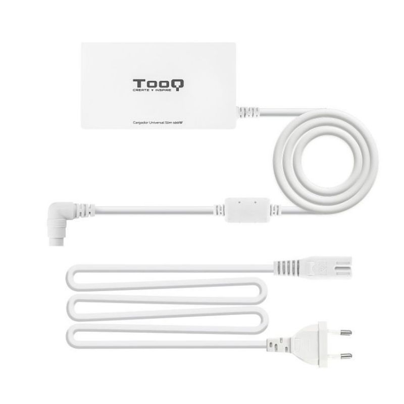 TOOQ TQLC-102BS02AT Cargador Universal Portátil Automatico Slim Blanco 9 Conectores 100W imagen 3