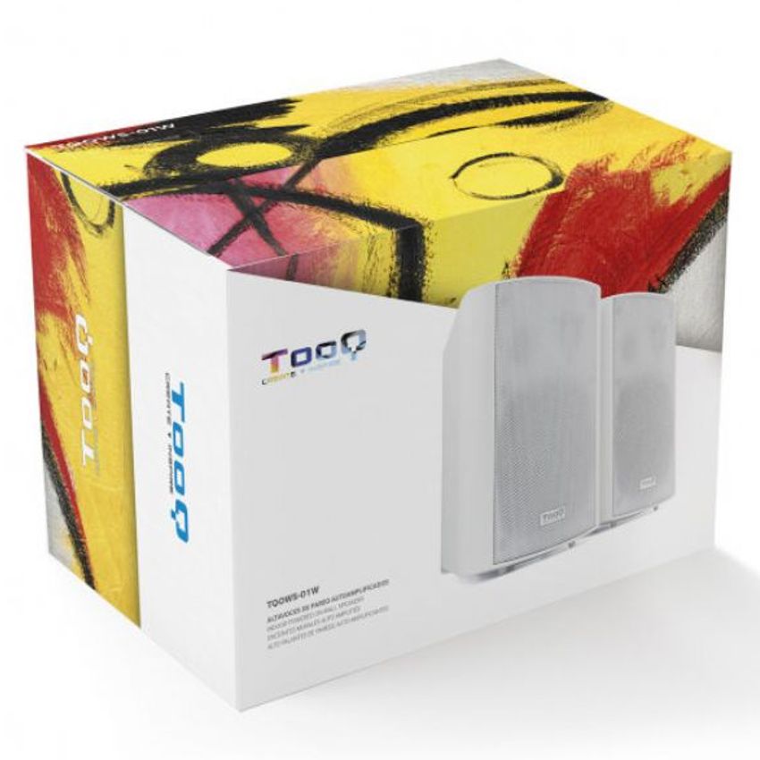 TOOQ TQOWS-01W Altavoces Autoamplificados de Pared con Soporte imagen 9