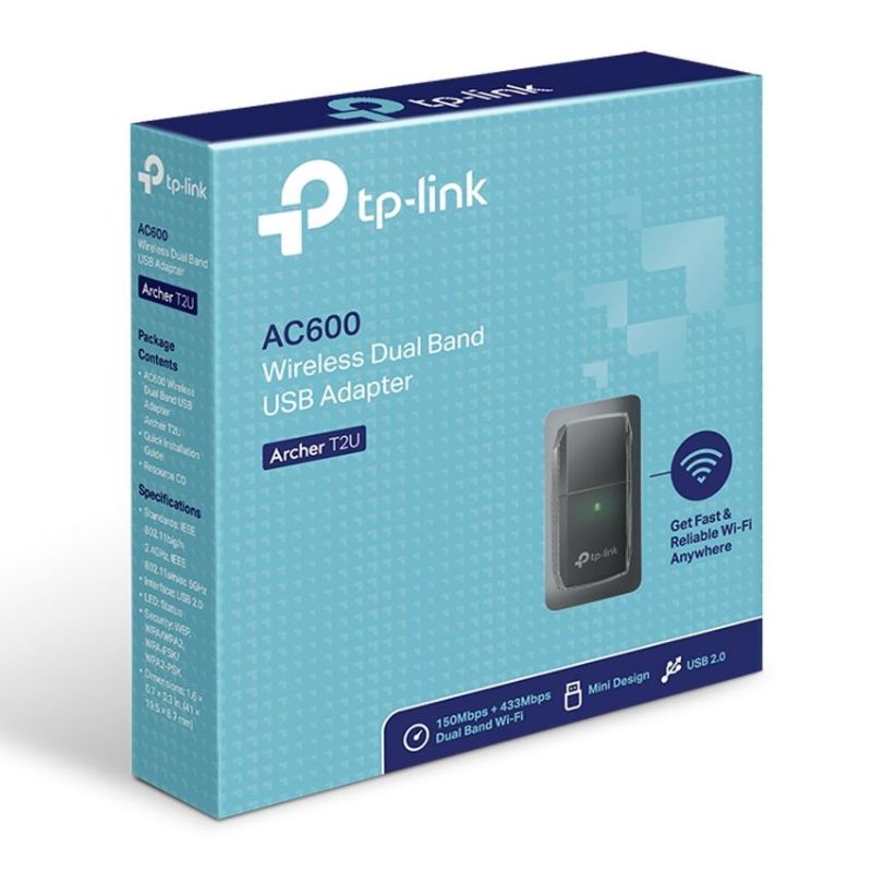 TP-LINK Archer T2U Tarjeta de Red USB Wifi AC600 imagen 5