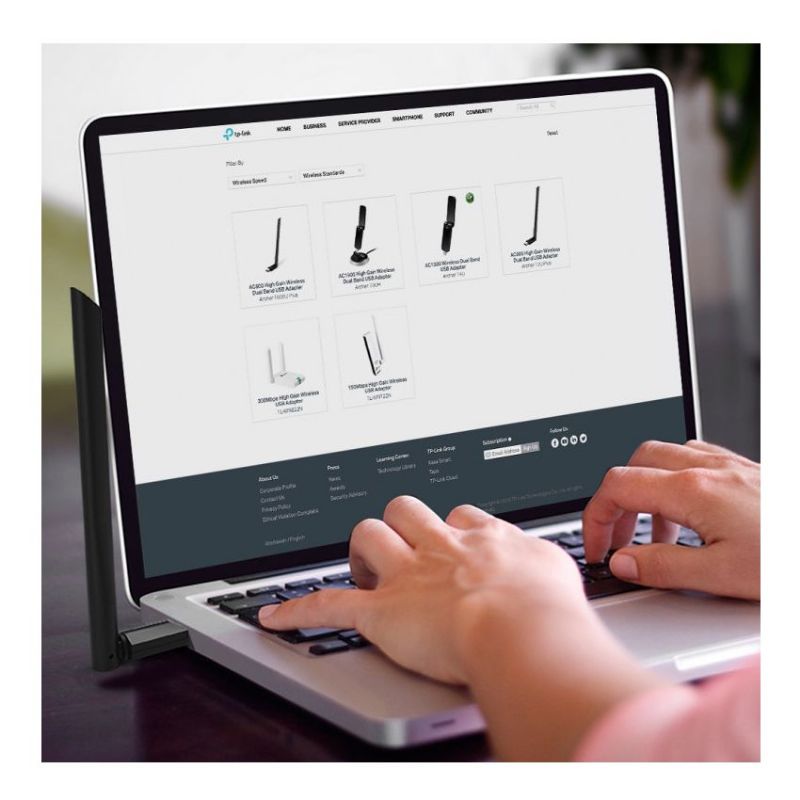 TP-LINK Archer T3U Plus AC1300 USB 867 MBPS Alta Ganancia imagen 2