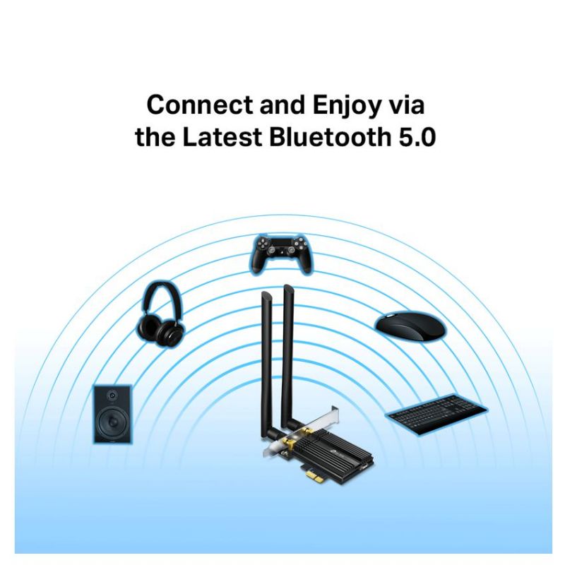 TP-LINK Archer TX50E Tarjeta de Red PCIe Wifi 6 y Bluetooth 5.0 imagen 4