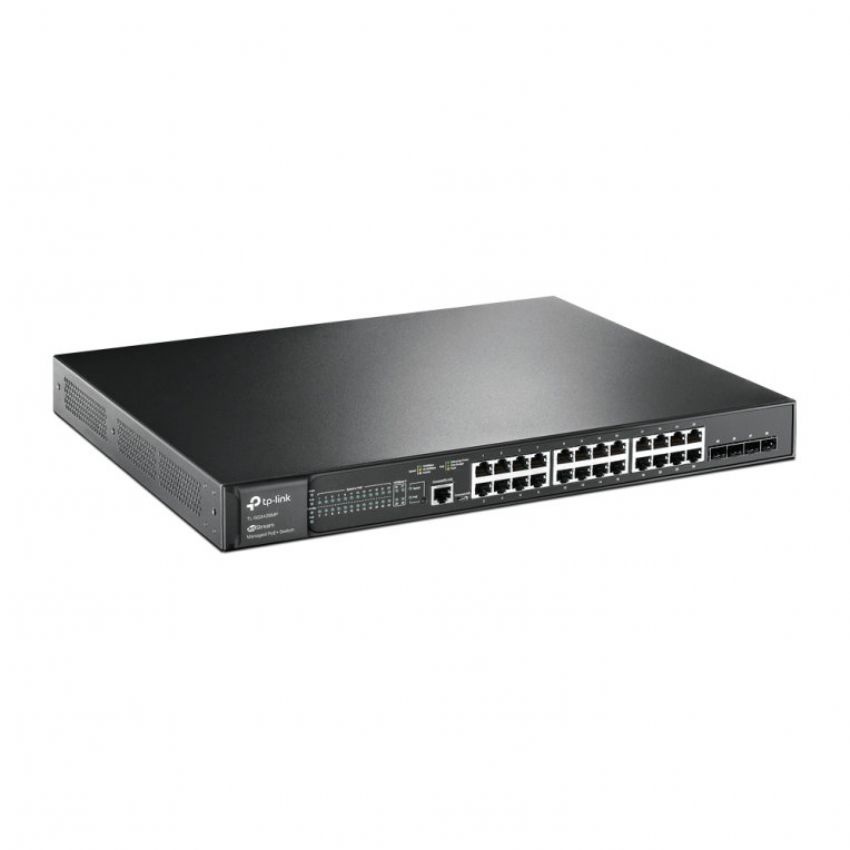 TP-LINK Switch 24 Puertos Gigabyte PoE+ 4 SFP imagen 2