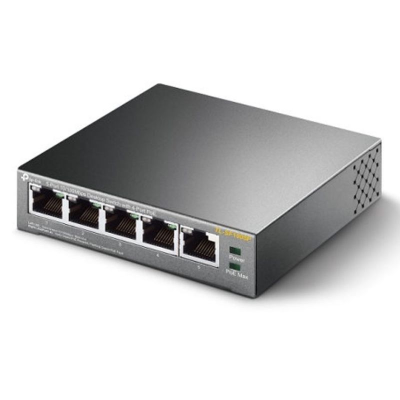 TP-LINK TL-SF1005P Switch 4 Puertos 10/100/1000 POE imagen 4