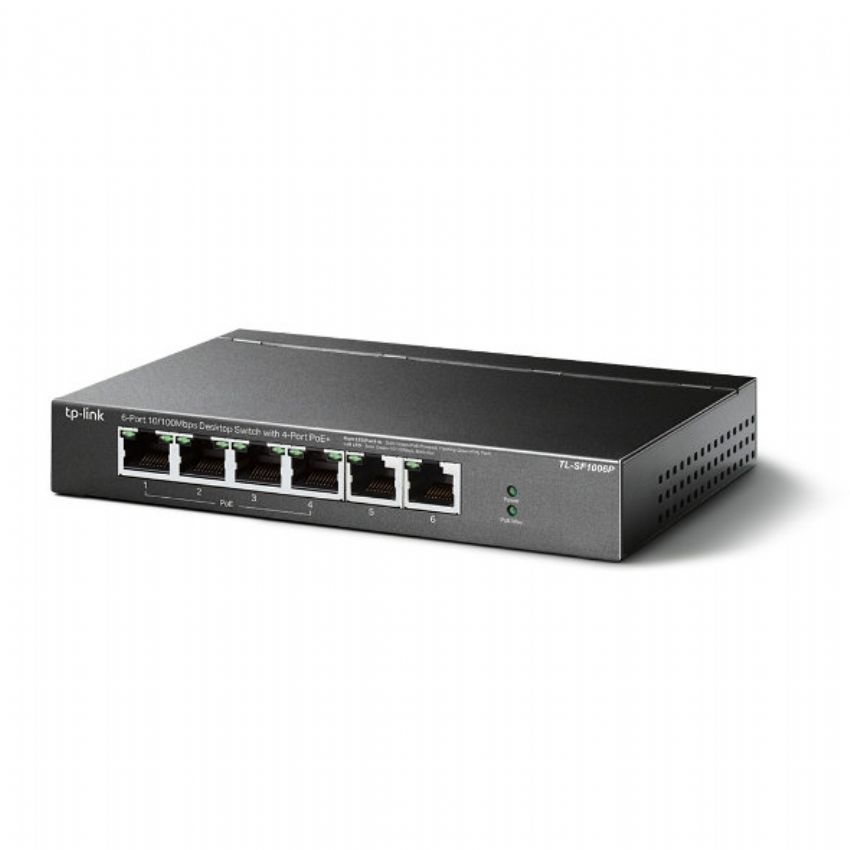 TP-LINK TL-SF1006P Switch 6 Puertos 10/100 PoE imagen 2