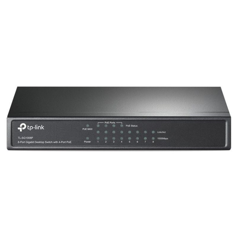 TP-LINK TL-SG1008P Switch 8 Puertos 10/100/1000 (4 POE)