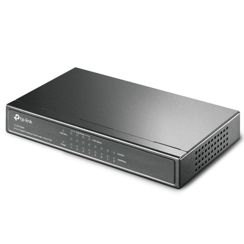 TP-LINK TL-SG1008P Switch 8 Puertos 10/100/1000 (4 POE) imagen 3