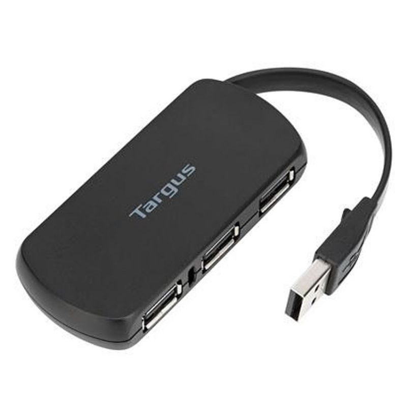 Targus ACH114EU HUB 4 Puertos USB 2.0 Negro