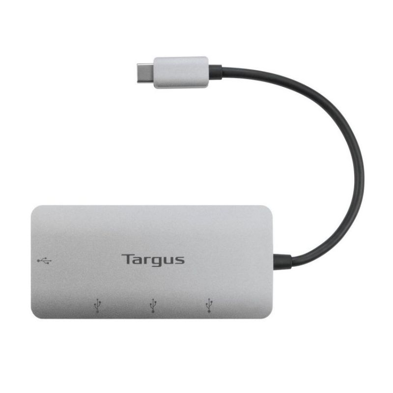 Targus HUB USB Tipo C a 4 USB 3.0 Plata imagen 2