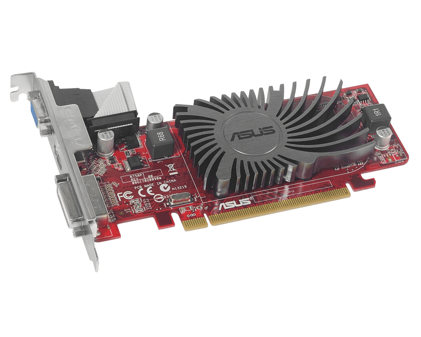 Tarjeta Grafica Asus PCI-E EAH5450 SL-DI-512MD3