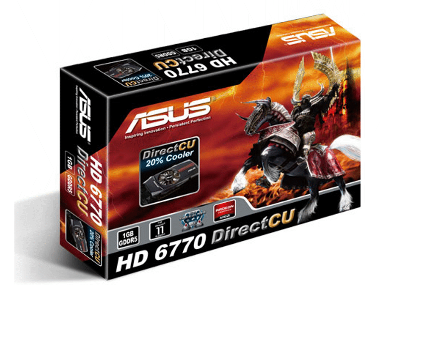 Tarjeta Grafica Asus PCI-E EAH6770 DC/2DI/1GD5 imagen 2