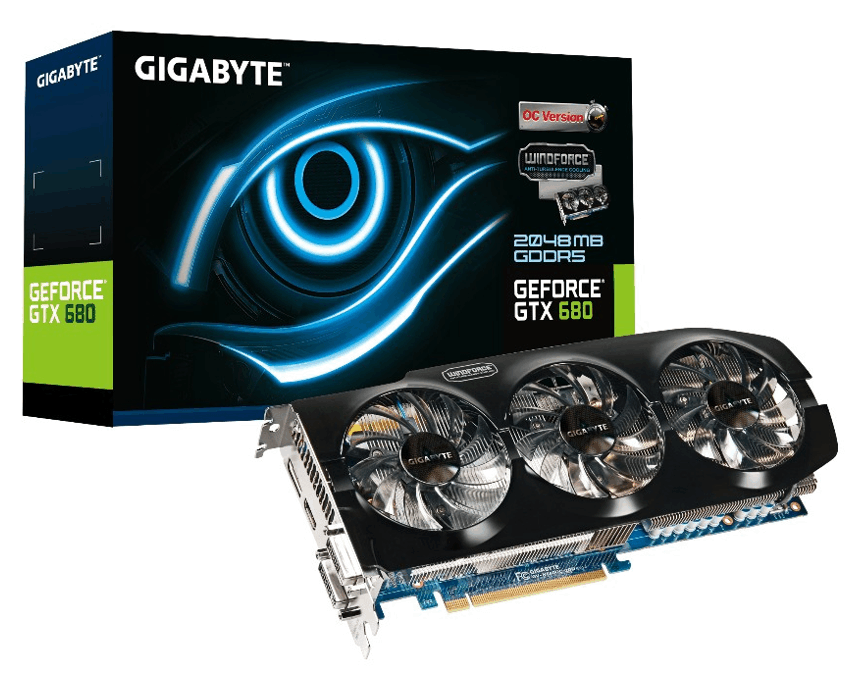 Tarjeta Grafica Gigabyte PCI-E GV-N680OC-2GD