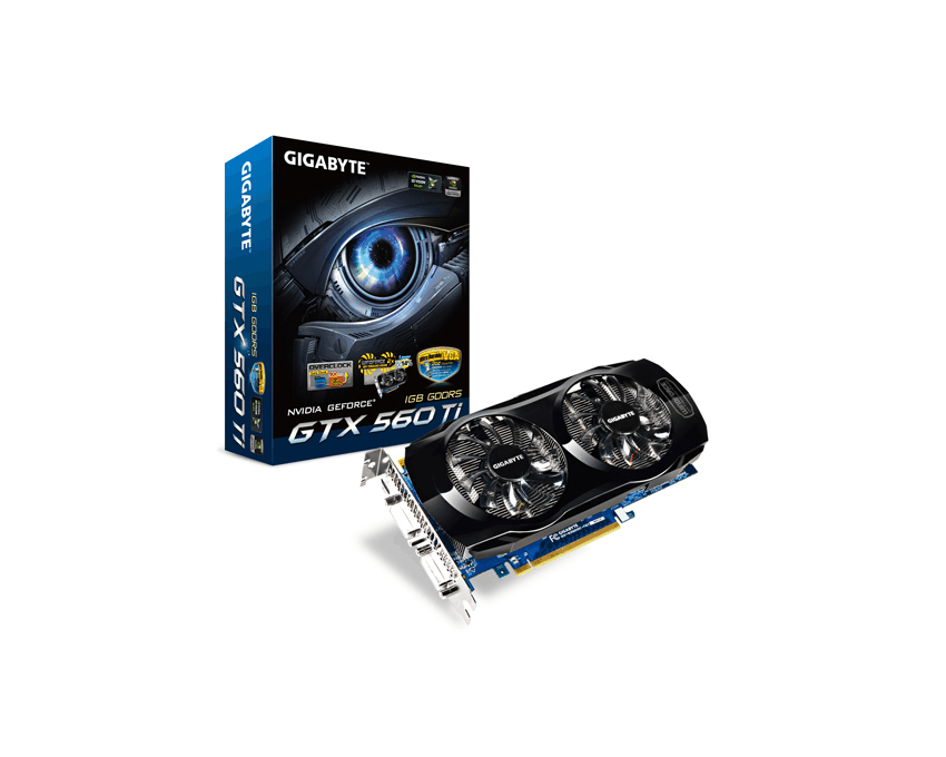 Tarjeta Grafica PCI-E Gigabyte  GeForce GTX 560 Ti OC