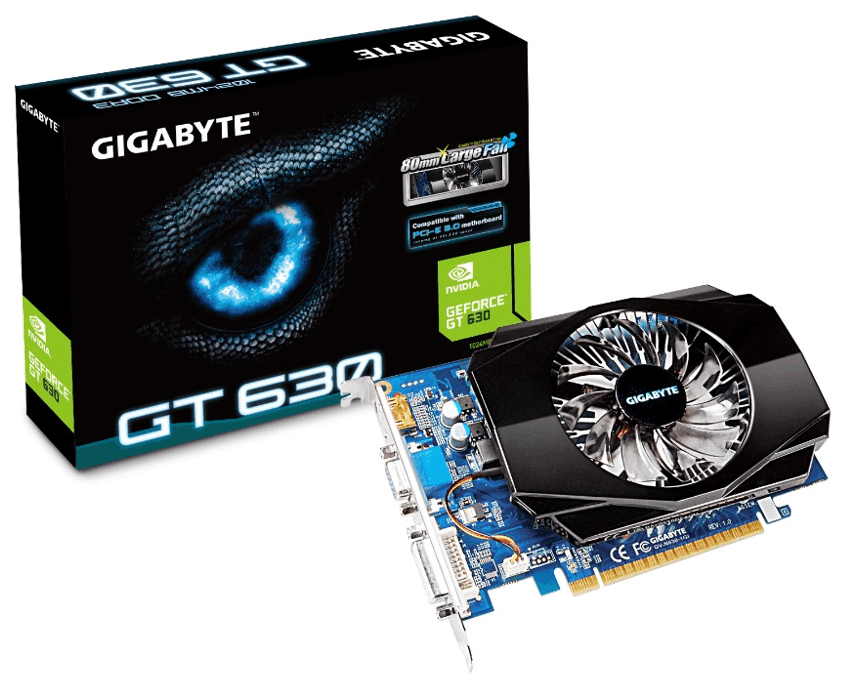 Tarjeta Grafica PCI-E Gigabyte GeForce GT630 GV-N630-1GI imagen 2