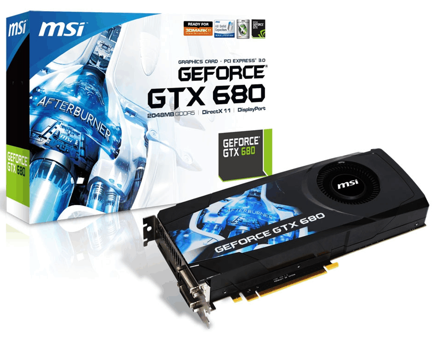 Tarjeta Grafica PCI-E MSI VGA Geforce N680GTX-PM2D2GD imagen 2