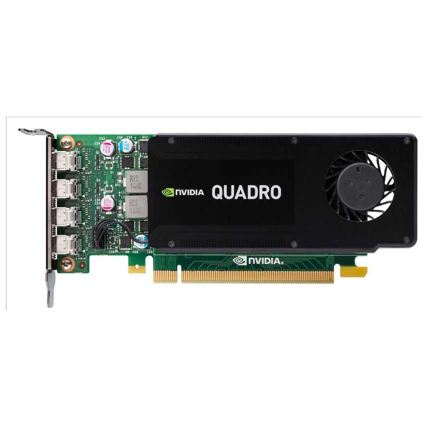 Tarjeta Grafica PCIE PNY VCQK1200DP-PB NVIDIA Quadro K1200 4GB DDR5