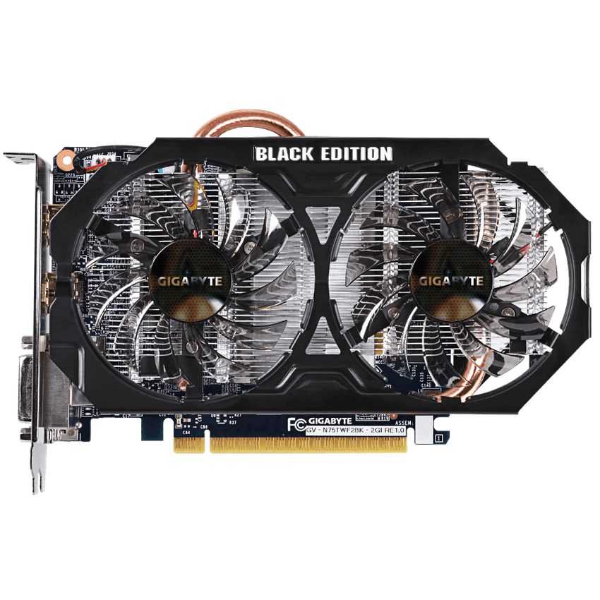 Tarjeta Grafica PCIE Gigabyte GeForce GTX 750Ti 2GB DDR5 imagen 2