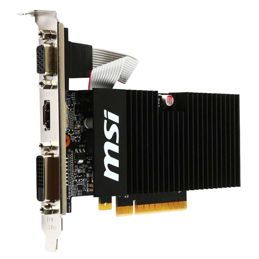 Tarjeta Grafica PCIE MSI GeForce GT710 1 GB DDR3 LP imagen 2
