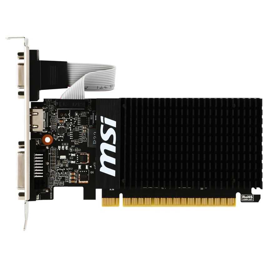 Tarjeta Grafica PCIE MSI GeForce GT710 2 GB DDR3 LP imagen 2
