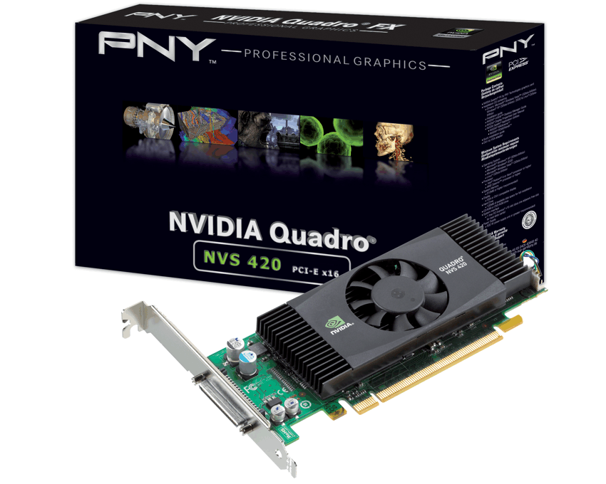 Tarjeta Grafica PNY Quadro NVS 420