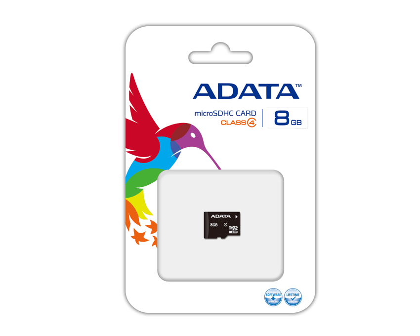 Tarjeta Micro SDHC A-DATA 8GB Class 4 imagen 2