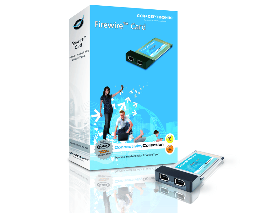 Tarjeta PMCCIA Conceptronic Firewire IEEE1394 CSP1394C imagen 2