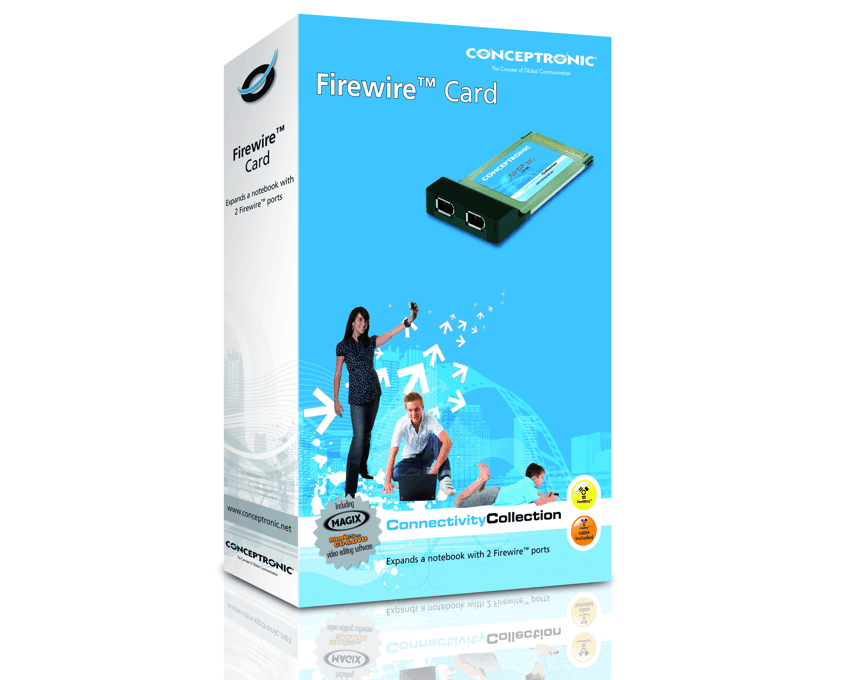 Tarjeta PMCCIA Conceptronic Firewire IEEE1394 CSP1394C imagen 3