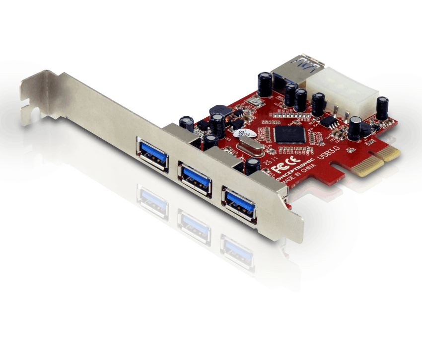 Tarjeta Pci Express Conceptronic 3 Usb 3.0 ext. + 1 Usb 3.0 int. (C4USB3EXI)