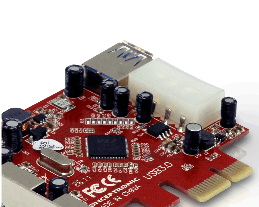 Tarjeta Pci Express Conceptronic 3 Usb 3.0 ext. + 1 Usb 3.0 int. (C4USB3EXI) imagen 5