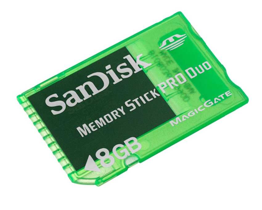 Tarjeta de Memoria Memory Stick Pro DUO Sandisk 8 Gb. Gaming imagen 3