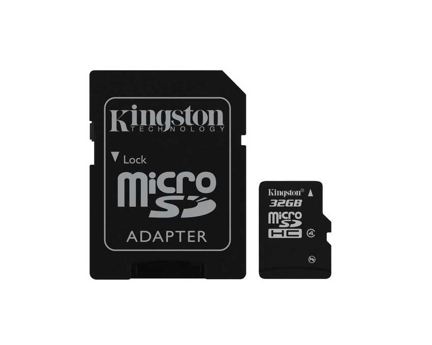 Tarjeta de Memoria MicroSD Kingston 32Gb. (Adapt. SD) Clase 4 imagen 2