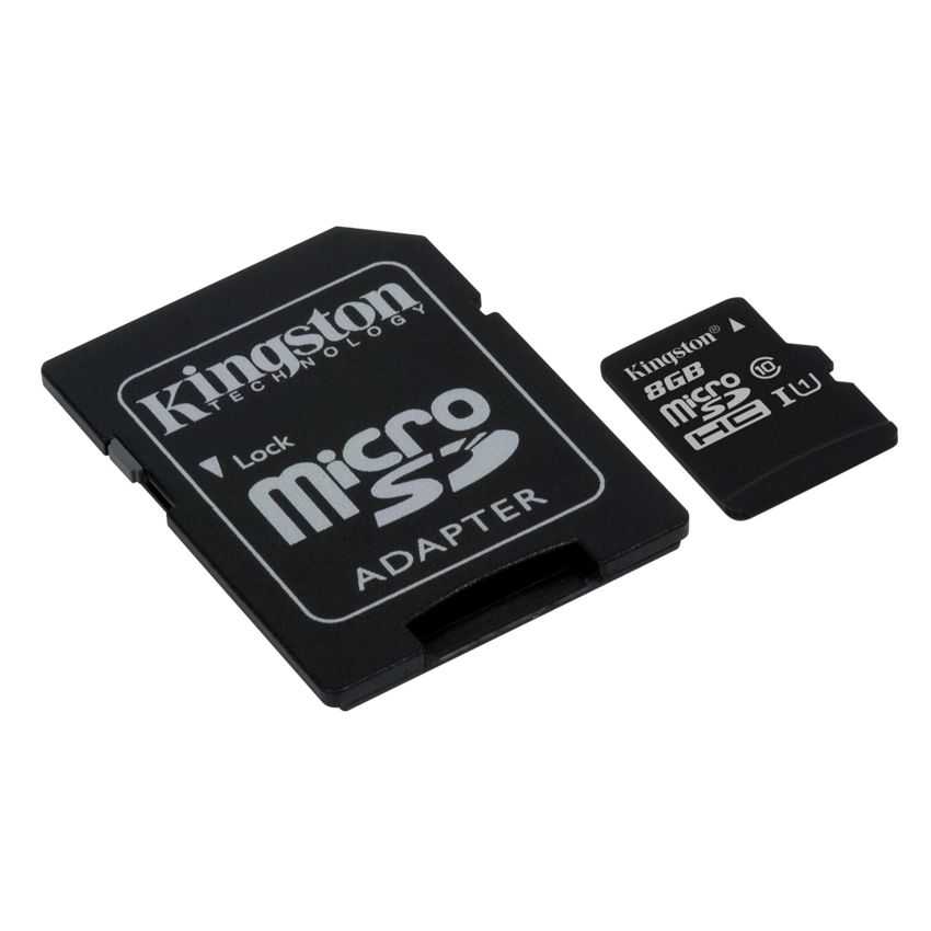 Tarjeta de Memoria MicroSD Kingston 8GB Clase 10 UHS-I SDC10G2/8GB imagen 2