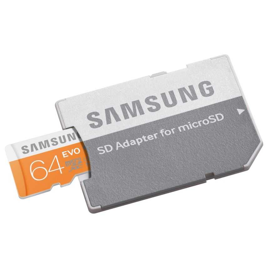 Tarjeta de Memoria MicroSD Samsung 64Gb. Clase 10 con Adaptador SD MB-MP64DA/EU imagen 2
