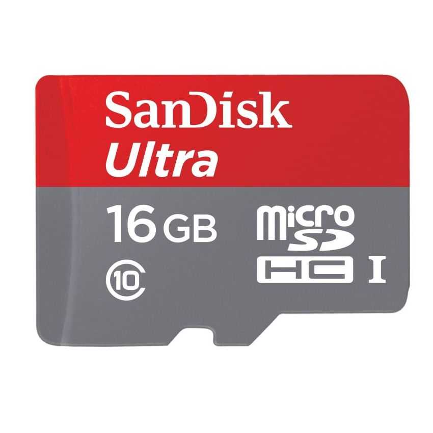 Tarjeta de Memoria MicroSD Sandisk 16GB Ultra Clase 10 con Adaptador SD SDSDQUIN-016G-G4 imagen 3