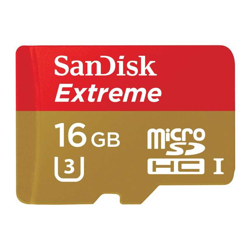 Tarjeta de Memoria MicroSD Sandisk Extreme 16GB Clase 10 SDSDQXP-016G-X46
