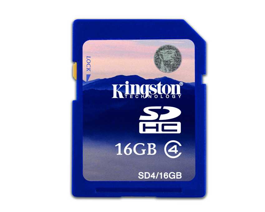 Tarjeta de Memoria SD Kingston 16 Gb Clase 4 imagen 2