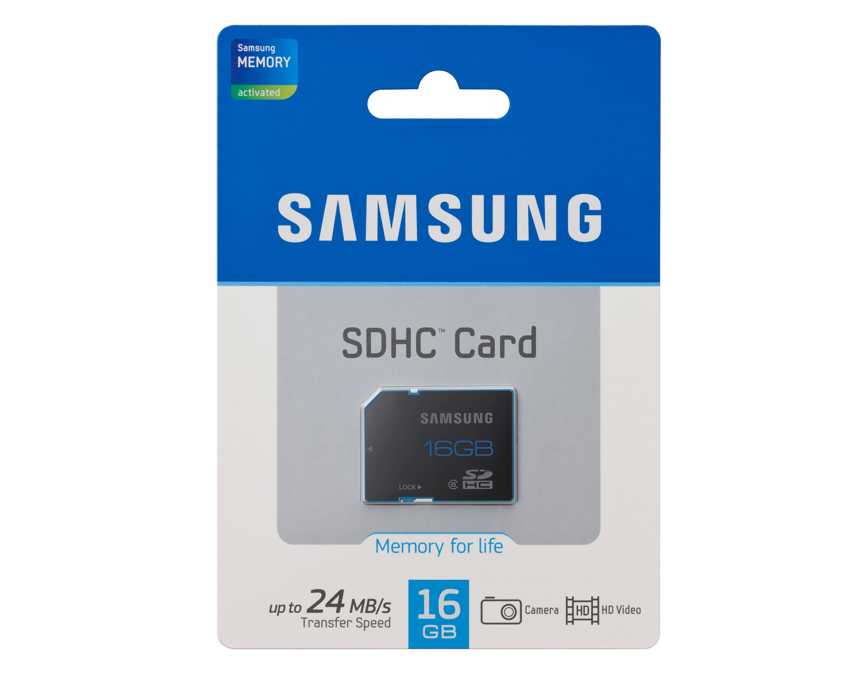 Tarjeta de Memoria SD Samsung 16 Gb Clase 6 (MB-SSAGB/EU) imagen 3