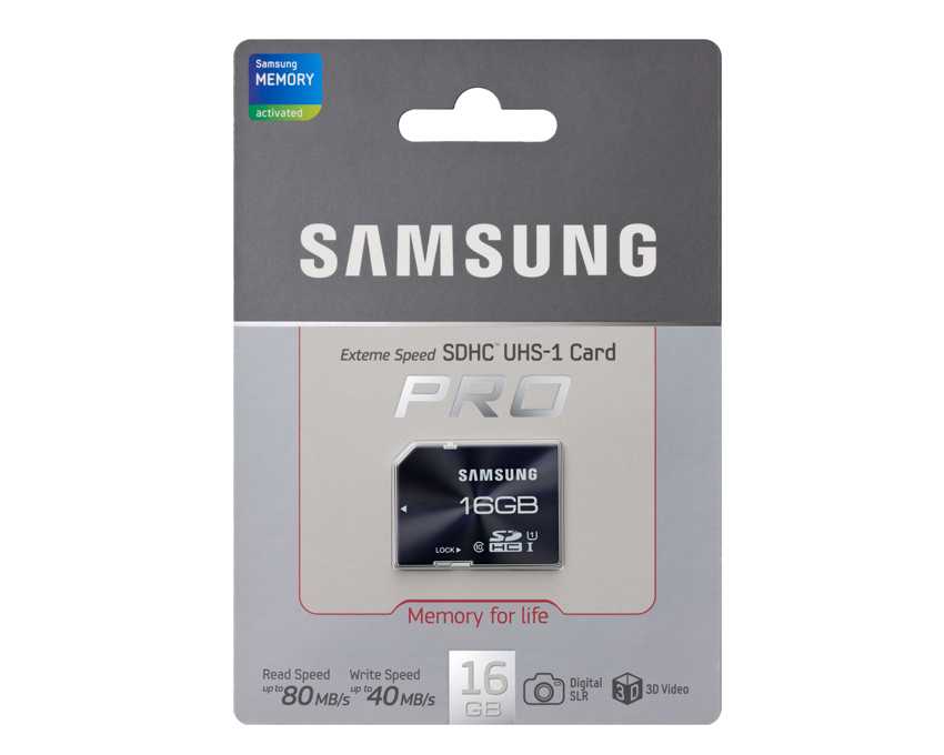 Tarjeta de Memoria SD Samsung PRO 16 Gb Clase 10 (MB-SGAGB/EU) imagen 3