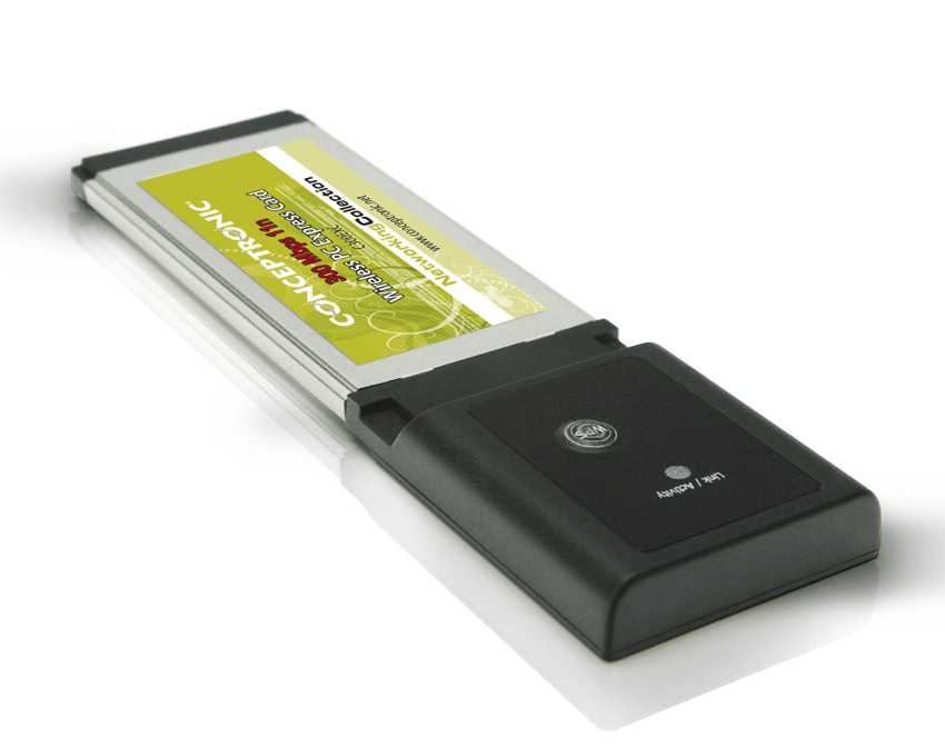 Tarjeta de Red Wifi Conceptronic PC-Express Card 300 Mbps C300EXC