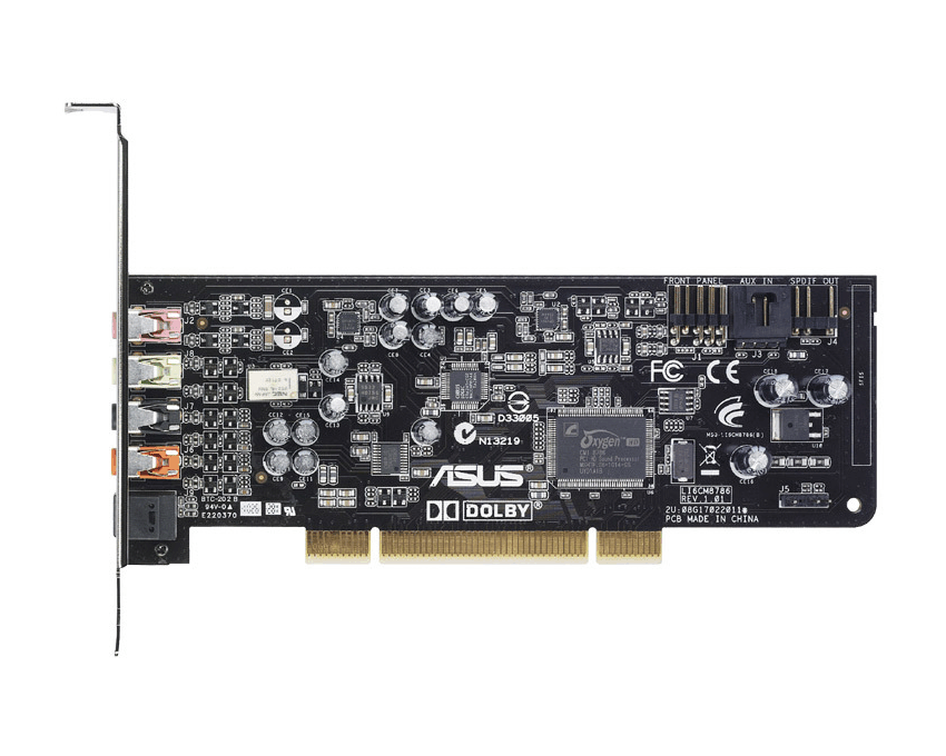 Tarjeta de Sonido Asus Xonar DG PCI 5.1 SPDIF OUT 105dB Low Profile