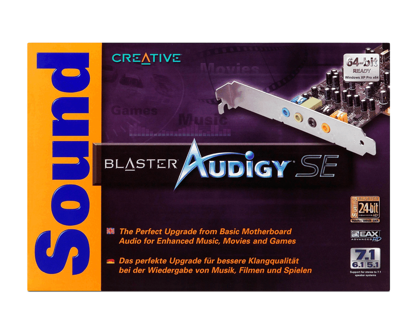 Tarjeta de Sonido Creative Labs  Sound Blaster Audigy SE