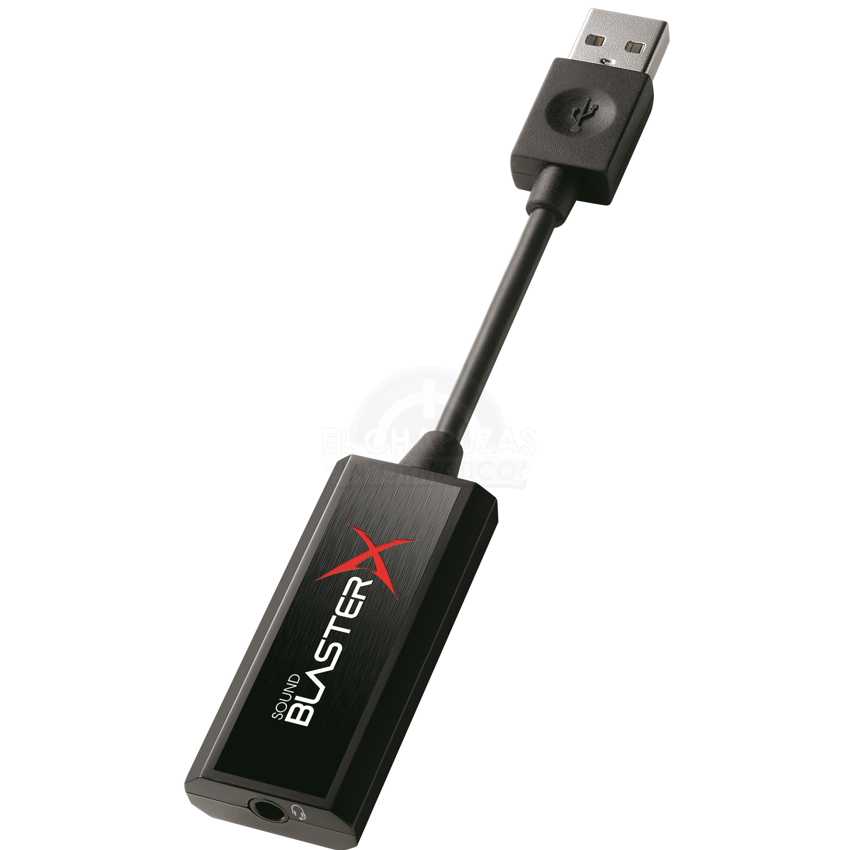 Tarjeta de Sonido Creative Labs Externa Blaster X G1
