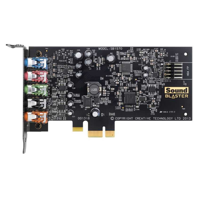 Tarjeta de Sonido Creative Labs Sound Blaster Audigy FX