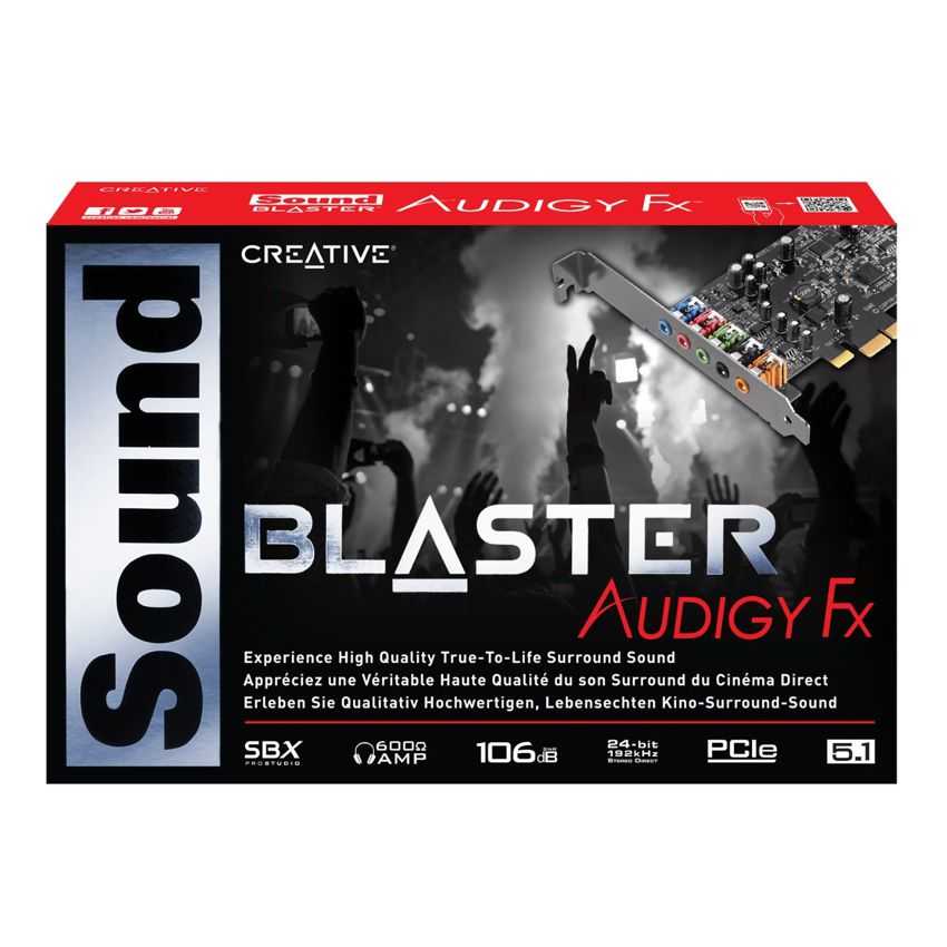 Tarjeta de Sonido Creative Labs Sound Blaster Audigy FX imagen 4