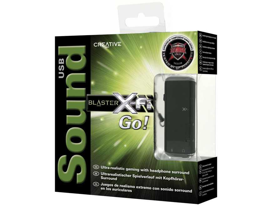 Tarjeta de Sonido Creative Labs Sound Blaster X-Fi Go! Pro imagen 5