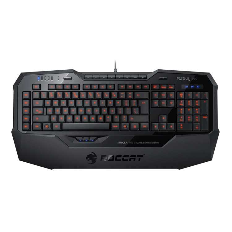 Teclado Gaming ROCCAT ISKU FX Negro Roccat Talk FX