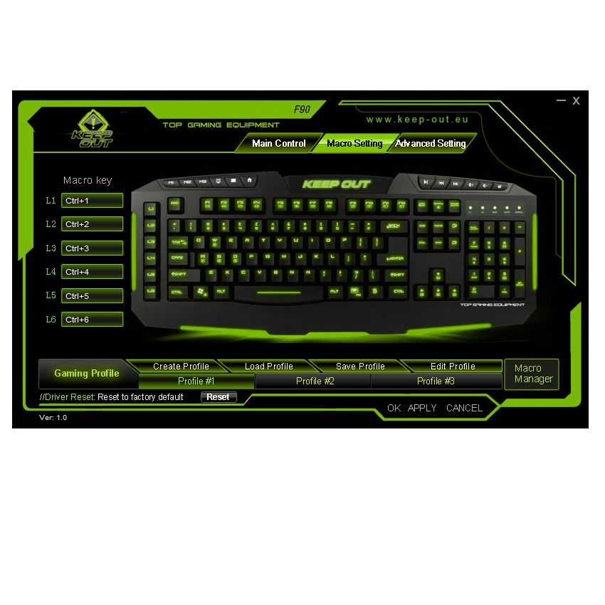 Teclado KEEP OUT Gaming F90 imagen 5